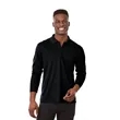 Men's MORI Long Sleeve Polo | https://www.bestnamebadges.com