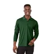Men's MORI Long Sleeve Polo | https://www.bestnamebadges.com