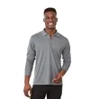 Men's MORI Long Sleeve Polo | https://www.bestnamebadges.com