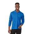 Men's MORI Long Sleeve Polo | https://www.bestnamebadges.com
