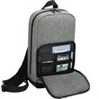 Graphite Deluxe Recycled Sling Backpack | https://www.bestnamebadges.com