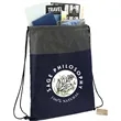 Ash Recycled Drawstring Bag | https://www.bestnamebadges.com