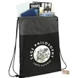 Ash Recycled Drawstring Bag | https://www.bestnamebadges.com