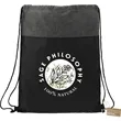 Ash Recycled Drawstring Bag | https://www.bestnamebadges.com