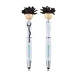 MopToppers Screen Cleaner With Stethoscope Stylus Pen | https://www.bestnamebadges.com