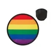 Rainbow Pride Folding Flyer With Case | https://www.bestnamebadges.com