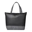 Hexagon Pattern Non-Woven Cooler Tote Bag | https://www.bestnamebadges.com