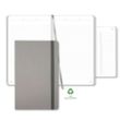 Carapace Medio Lined Recycled White Page Journal | https://www.bestnamebadges.com