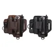 EDC Cowhide Leather Multitool Belt Organizer Sheath | https://www.bestnamebadges.com