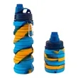 16OZ Leakproof Portable Collapsible Silicone Water Bottles | https://www.bestnamebadges.com