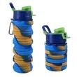 16OZ Leakproof Portable Collapsible Silicone Water Bottles | https://www.bestnamebadges.com