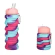 16OZ Leakproof Portable Collapsible Silicone Water Bottles | https://www.bestnamebadges.com