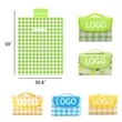 Custom Outdoor Waterproof Picnic Mat | https://www.bestnamebadges.com