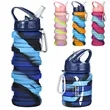 16OZ Leakproof Portable Collapsible Silicone Water Bottles | https://www.bestnamebadges.com