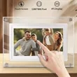 10 Inch Acrylic Digital Picture Video Frame | https://www.bestnamebadges.com