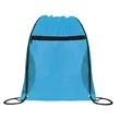 Drawstring Sports Bag With Mesh Pockets | https://www.bestnamebadges.com