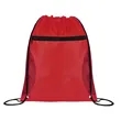 Drawstring Sports Bag With Mesh Pockets | https://www.bestnamebadges.com