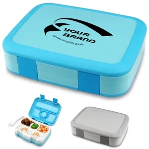 BPA Free Bento Lunch Box Microwave And Dishwasher Safe
