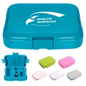 BPA Free Bento Lunch Box Microwave And Dishwasher Safe