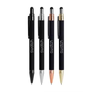 Union Printed - Sleek Stylus Click Metal Pen 