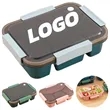 Custom Logo Multi Compartment Lunch Box for Work Travel | https://www.bestnamebadges.com