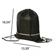 Custom Drawstring Backpack with Logo Print | https://www.bestnamebadges.com