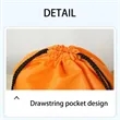Custom Drawstring Backpack with Logo Print | https://www.bestnamebadges.com