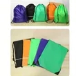 Custom Drawstring Backpack with Logo Print | https://www.bestnamebadges.com