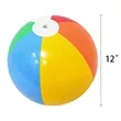 Custom Inflatable Beach Ball Multi Color Fun Toy | https://www.bestnamebadges.com
