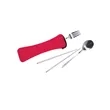 Travel Cutlery Set In Zip Pouch | https://www.bestnamebadges.com