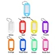 Plastic Key Tags With Label Window | https://www.bestnamebadges.com