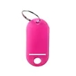 Plastic Key Tags With Label Window | https://www.bestnamebadges.com