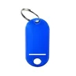 Plastic Key Tags With Label Window | https://www.bestnamebadges.com