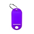 Plastic Key Tags With Label Window | https://www.bestnamebadges.com