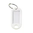 Plastic Key Tags With Label Window | https://www.bestnamebadges.com