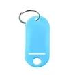 Plastic Key Tags With Label Window | https://www.bestnamebadges.com