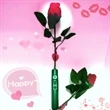 LED Recording Rose | https://www.bestnamebadges.com