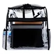 Ramsey Clear Drawstring Backpack | https://www.bestnamebadges.com
