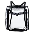 Ramsey Clear Drawstring Backpack | https://www.bestnamebadges.com