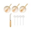 Vermont 12-Piece Cheese Set | https://www.bestnamebadges.com