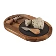 Bon Appetit Slate Cheese Set | https://www.bestnamebadges.com