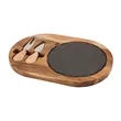 Bon Appetit Slate Cheese Set | https://www.bestnamebadges.com
