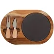Bon Appetit Slate Cheese Set | https://www.bestnamebadges.com