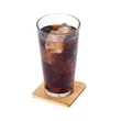 Brandon Single Bamboo Coaster | https://www.bestnamebadges.com