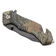Nutwood Camo Rescue Knife | https://www.bestnamebadges.com