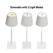 Theo LED Rechargeable Desk Lamp | https://www.bestnamebadges.com