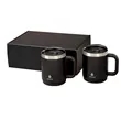 Manna™ Boulder Two-Piece Camping Mug Gift Set | https://www.bestnamebadges.com