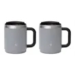 Manna™ Boulder Two-Piece Camping Mug Gift Set | https://www.bestnamebadges.com
