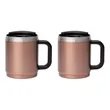 Manna™ Boulder Two-Piece Camping Mug Gift Set | https://www.bestnamebadges.com