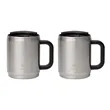Manna™ Boulder Two-Piece Camping Mug Gift Set | https://www.bestnamebadges.com